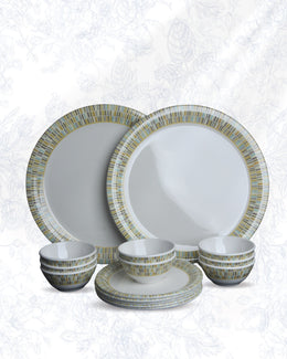 Mosaic-Round- 24 piece Dinner Set