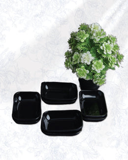 Bathtub Chutney Plates-6 pcs