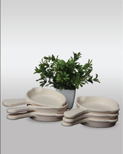 Handle Chat Plate - 6 pcs