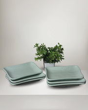 Wave Matt Chat Plate - 6pcs
