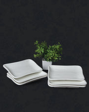Wave Matt Chat Plate - 6pcs
