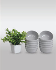 24 PC Dinner Set Echo - Speckle Gray