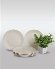 24 PC Dinner Set Echo - Speckle Cream