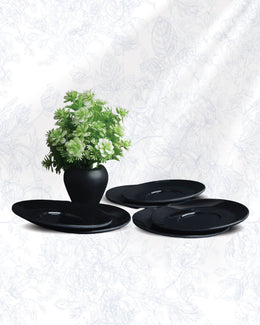 Saucer Plates-6 pcs